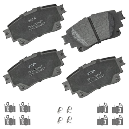 Stop By Bendix Stop Sbc2183 Stop Ceramic Brake Pad SBC2183